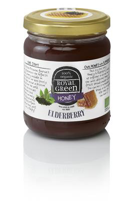 Royal Green Honey with Elderberry BIO | 250 g